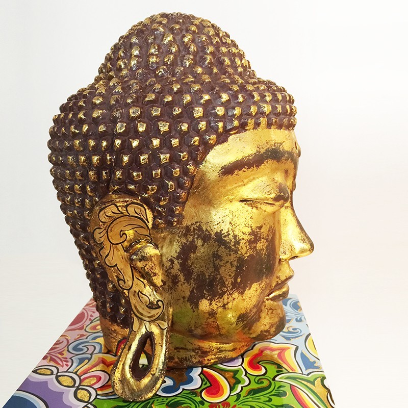 tete de Bouddha-L sur Socle. Edition Limitée tete de Bouddha-L sur Socle. Edition Limitée