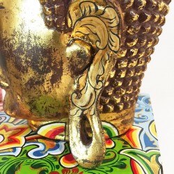 tete de Bouddha-L sur Socle. Edition Limitée