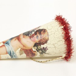 Cherub cone orn haut rouge