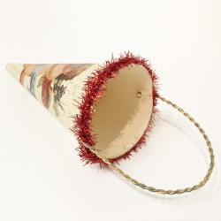 Cherub cone orn haut rouge