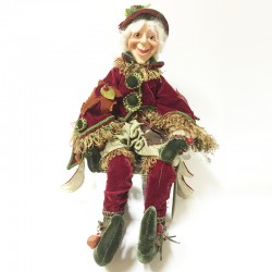 Hickory elf doll A