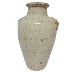 Vase Droit tête de lion